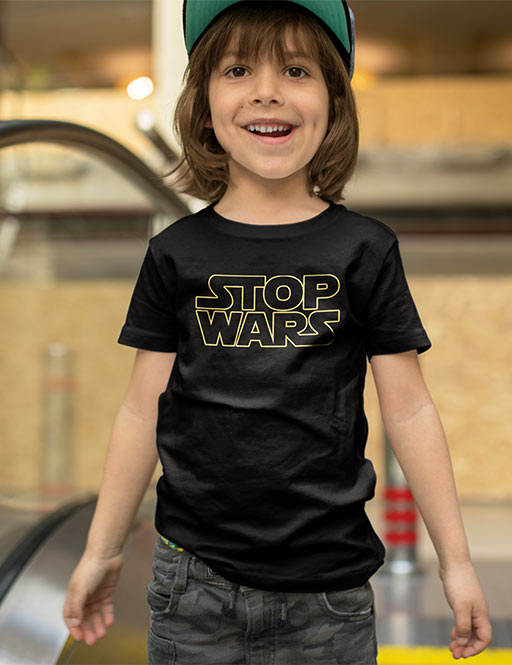 enfant portant un t-shirt Grafitee